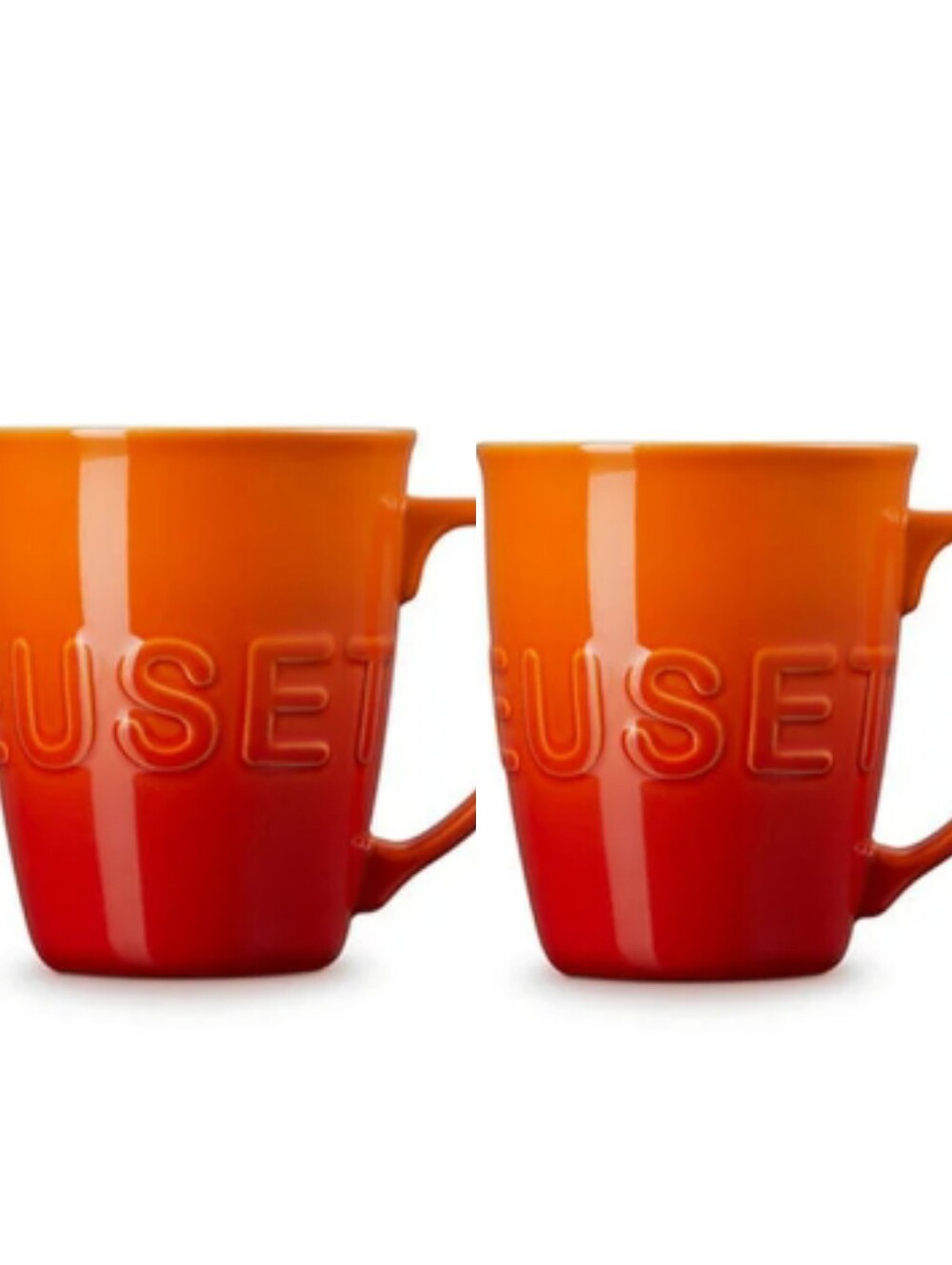 Le Creuset Extra-Large Logo Mug- Flame